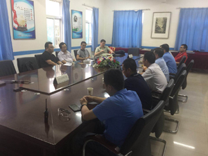 the meeting of slewing ring bearing スリーウィングリングベアリングの会議