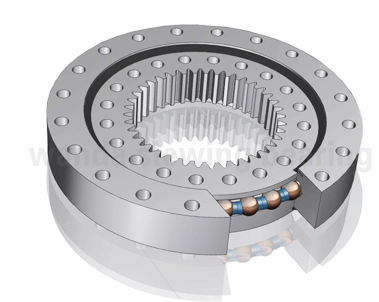 4点接触スリーニングリング