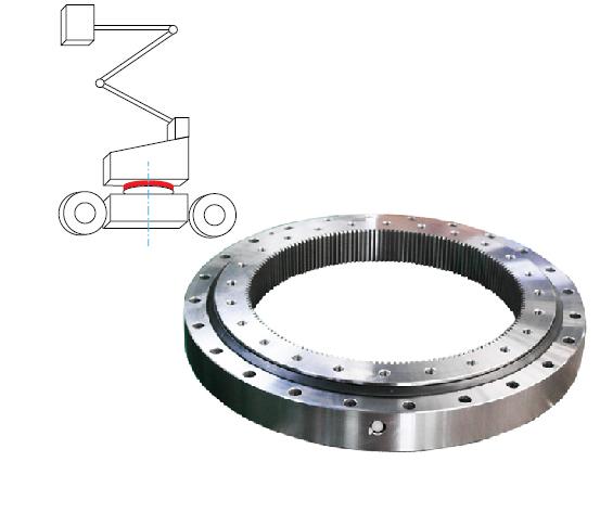 小型空中作業プラットフォームは、軽量のスリーニングベアリングを使用します
