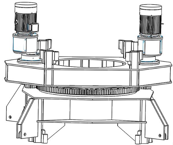 スリーニングベアリング作業モドルの画像