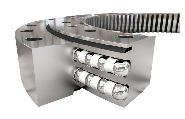 ダブルロウボールスリーウィングベアリング